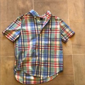 *NEW* Plaid Polo Ralph Lauren Button Up